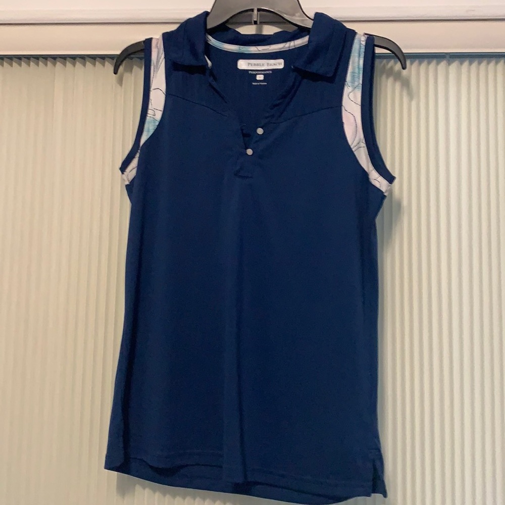 Sleeveless Golf Polo
